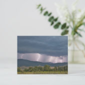 Onweer produceerde bliksem in de Jocko Briefkaart (Staand voorkant)