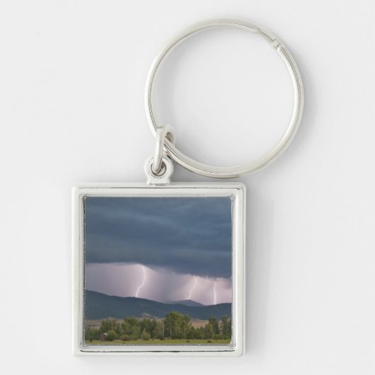 Onweer produceerde bliksem in de Jocko Sleutelhanger (Voorkant)