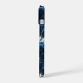 Onweersblixem Patroon iPhone 15 Case (Linkerkant)