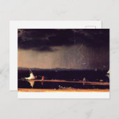 Onweersbui bij Narragansett Bay, fine art ansichtk Briefkaart (Voorkant / Achterkant)