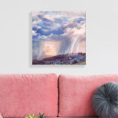 Onweersbui boven de maesa-canvasafdruk canvas afdruk (Insitu (Woonkamer))