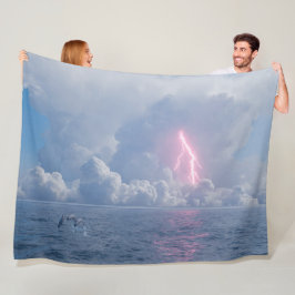 Onweersbui Fleece Deken
