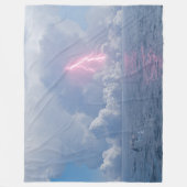 Onweersbui Fleece Deken (Voorkant)