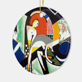 Onweersbui Kleurenexplosie Ornament (Links)