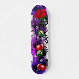 Onweersbui Roos Graffiti Skateboard