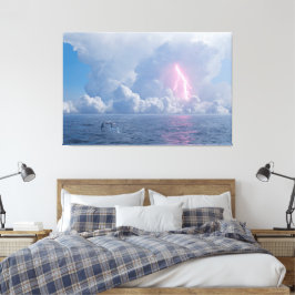 Onweerskop Canvas Afdruk