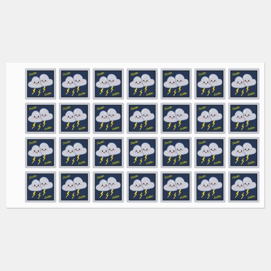 Onweersmaatjes Labels (Vel)