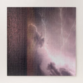 Onweersstorm Oceaan Legpuzzel (Horizontaal)