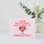 onweerstaanbaar briefkaart (Staand voorkant)