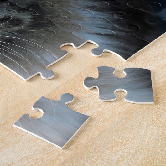 Onweerstaanbaar Cat Zorro Puzzle Legpuzzel (Zijkant)