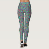 Onweerstaanbaar geometrisch leggings (Achterkant)