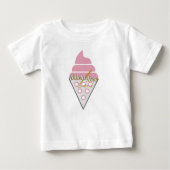 Onweerstaanbaar Ice Cream Baby T-Shirt door Adiela (Voorkant)