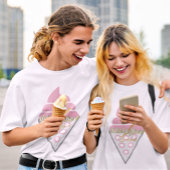 Onweerstaanbaar Ice Cream Baby T-Shirt door Adiela