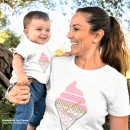 Onweerstaanbaar Ice Cream Baby T-Shirt door Adiela