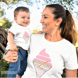 Onweerstaanbaar Ice Cream Baby T-Shirt door Adiela