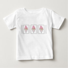 Onweerstaanbaar Ice Cream Baby T-Shirt door Adiela