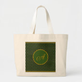 Onweerstaanbaar Ice Cream Gesmolten Macha Sprinkle Grote Tote Bag (Voorkant)