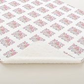 Onweerstaanbaar Ice Cream Licorice Sherpa Blanket Sherpa Deken (3/4)