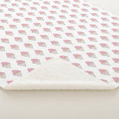 Onweerstaanbaar Ice Cream Sherpa Blanket Sherpa Deken (3/4)
