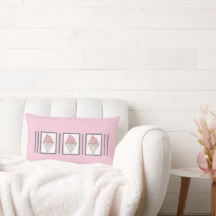 Onweerstaanbaar Ice Cream-Sierkussen door Adiela A Kussen