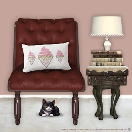 Onweerstaanbaar Ice Cream-Sierkussen door Adiela A Kussen