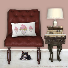 Onweerstaanbaar Ice Cream-Sierkussen door Adiela A Kussen