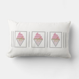 Onweerstaanbaar Ice Cream-Sierkussen door Adiela A Kussen