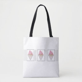 Onweerstaanbaar Ice Cream-Tas door Poet Adiela Ako Tote Bag