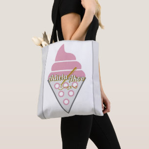 Onweerstaanbaar Ice Cream-Tas door Poet Adiela Ako Tote Bag