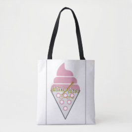 Onweerstaanbaar Ice Cream-Tas door Poet Adiela Ako Tote Bag
