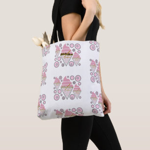 Onweerstaanbaar Ice Cream-Tas door Poet Adiela Ako Tote Bag
