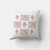 Onweerstaanbaar Ice Cream Zoethout Sierkussen (Achterkant)