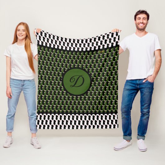 Onweerstaanbaar ijs gesmolten Macha sprinkles Fleece Deken (In situ)