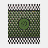 Onweerstaanbaar ijs gesmolten Macha sprinkles Fleece Deken (Voorkant)