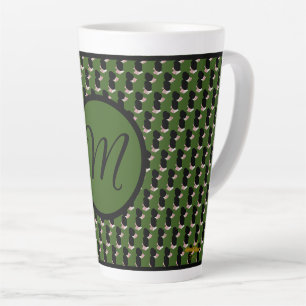 Onweerstaanbaar ijs gesmolten Macha sprinkles Latte Mok