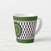 Onweerstaanbaar ijs gesmolten Macha sprinkles Latte Mok (Rechterhoek)