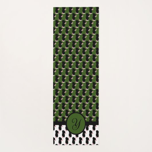 Onweerstaanbaar ijs gesmolten Macha sprinkles Yogamat (Achterkant)