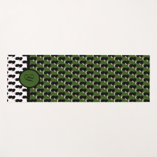 Onweerstaanbaar ijs gesmolten Macha sprinkles Yogamat (Voorkant (horizontaal))