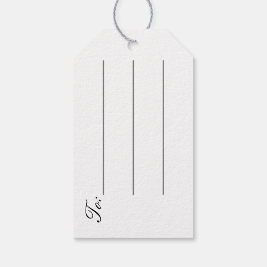 Onweerstaanbaar IJscream Sprinkles Gift Label Cadeaulabel (Achterkant)