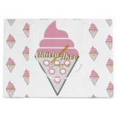 Onweerstaanbaar ijsje Gift Bag van Adiela Akoo Groot Cadeauzakje (Voorkant)