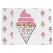 Onweerstaanbaar ijsje Gift Bag van Adiela Akoo Groot Cadeauzakje (Achterkant)