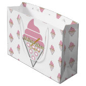 Onweerstaanbaar ijsje Gift Bag van Adiela Akoo Groot Cadeauzakje (Achterkant Gekanteld)