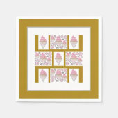 Onweerstaanbaar Ijsroom Drop met Caramel Servet (Voorkant)