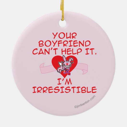 onweerstaanbaar keramisch ornament (Achterkant)