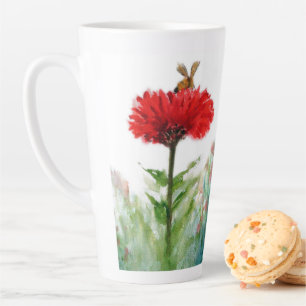 "Onweerstaanbaar." linkshandige, grote, latte mok. Latte Mok