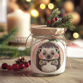 Onweerstaanbaar Schattigee egel Hedgie Ronde Sticker