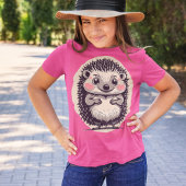 Onweerstaanbaar Schattigee egel Hedgie T-shirt