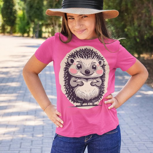 Onweerstaanbaar Schattigee egel Hedgie T-shirt