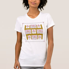 Onweerstaanbare Ice Cream drop & Caramel T-shirt