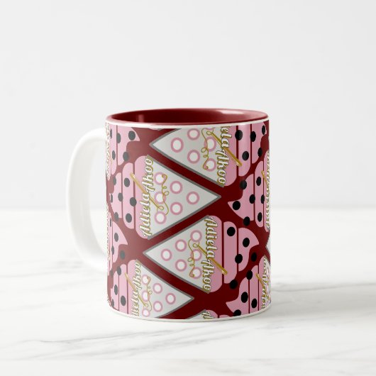 Onweerstaanbare Ice Cream Sprinkles Mok - Berry (Voorkant links)